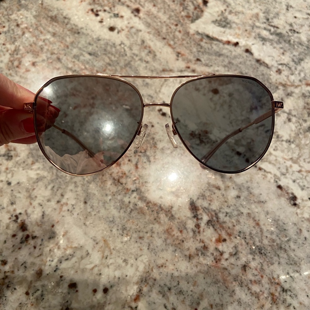 Michael Kors Cheyanne Aviator Sunglasses